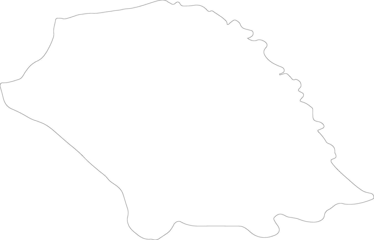 botosani Romania schema carta geografica vettore