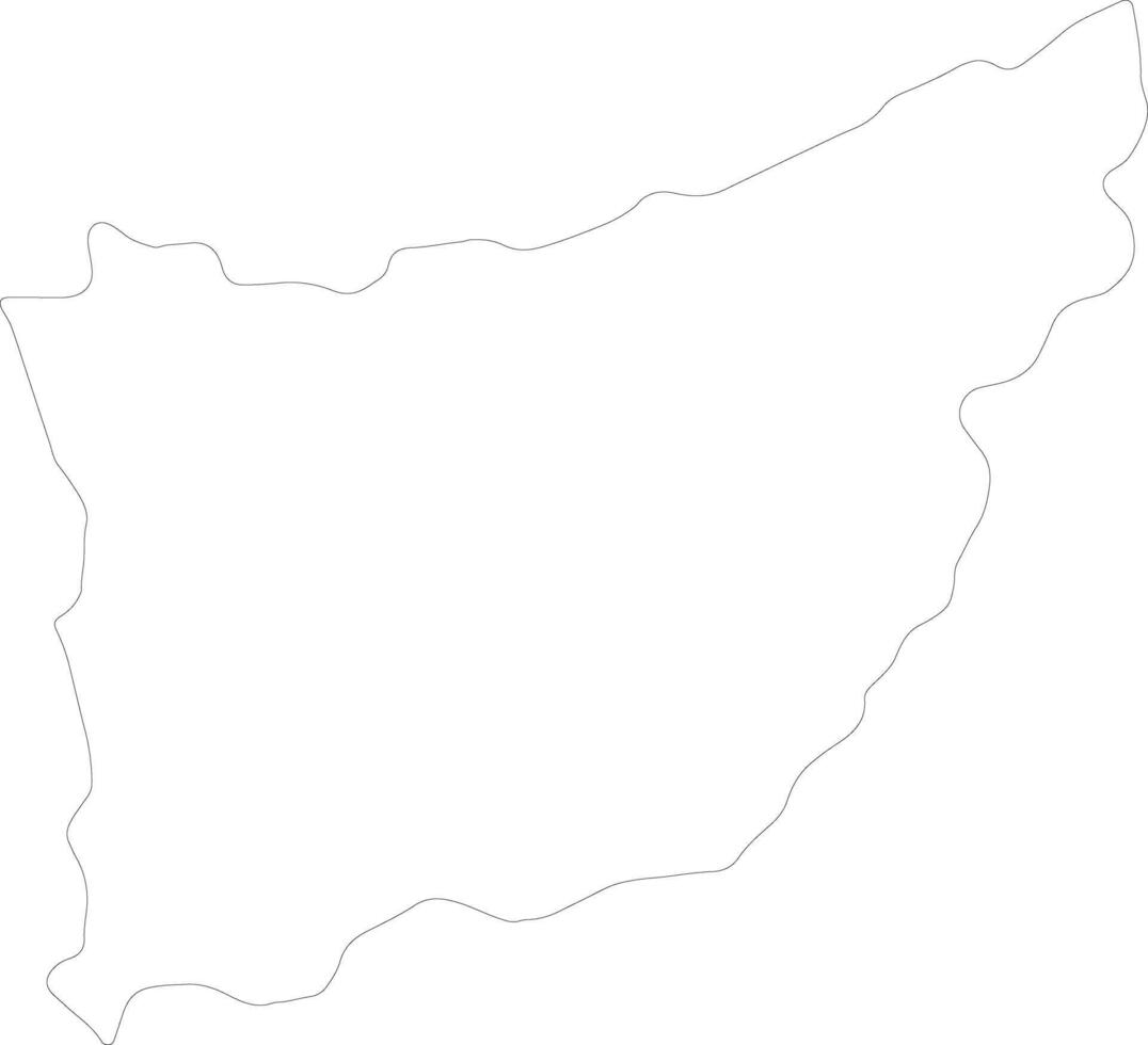 Florida Uruguay schema carta geografica vettore