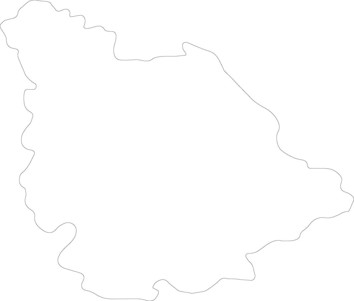 vienne Francia schema carta geografica vettore