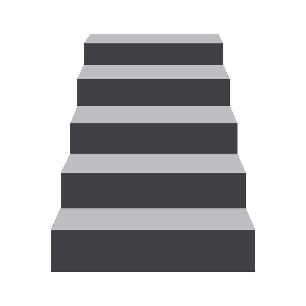 le scale icona logo vettore design modello