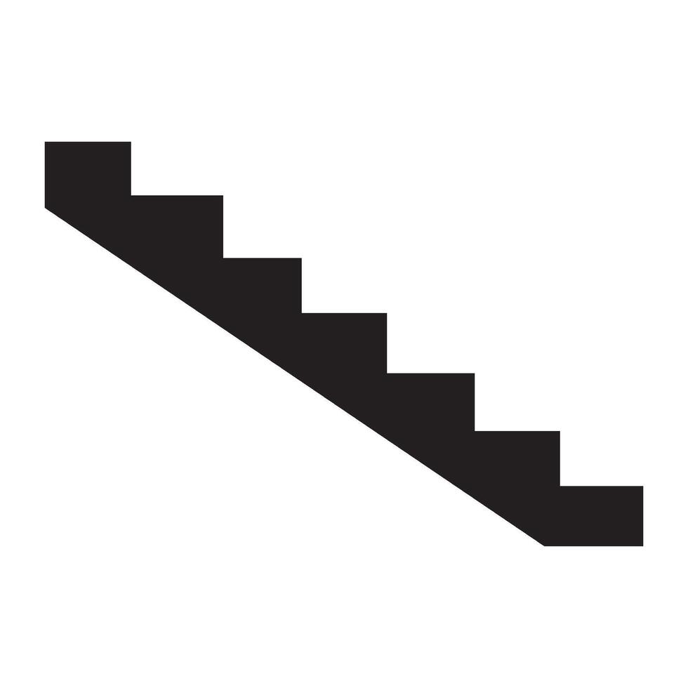 le scale icona logo vettore design modello