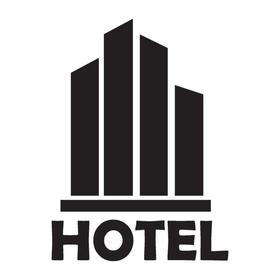 Hotel icona logo vettore design modello