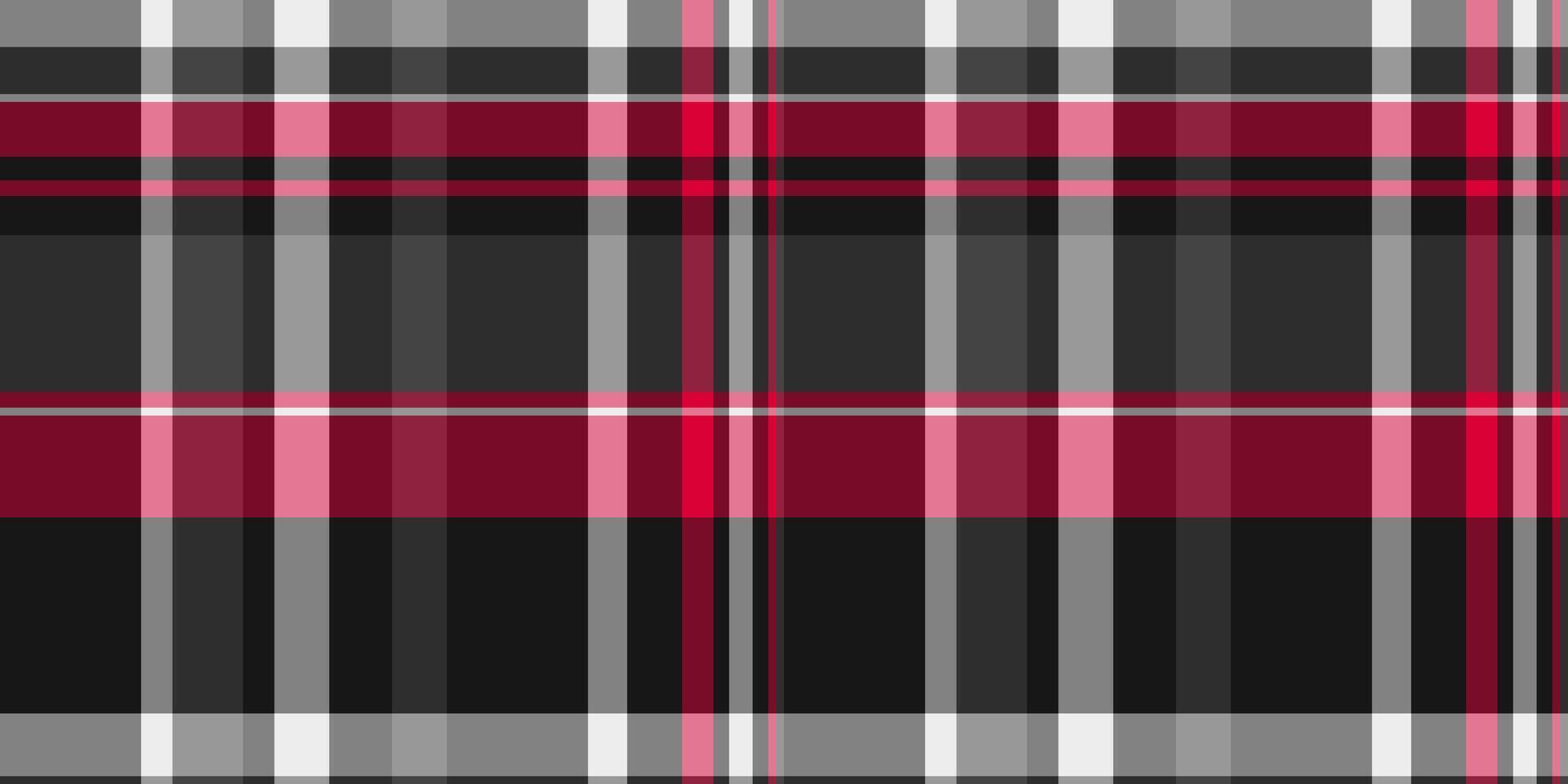 eleganza plaid tessile tartan, etnico sfondo tessuto modello. di lusso senza soluzione di continuità dai un'occhiata vettore struttura nel rosso e grigio colori.