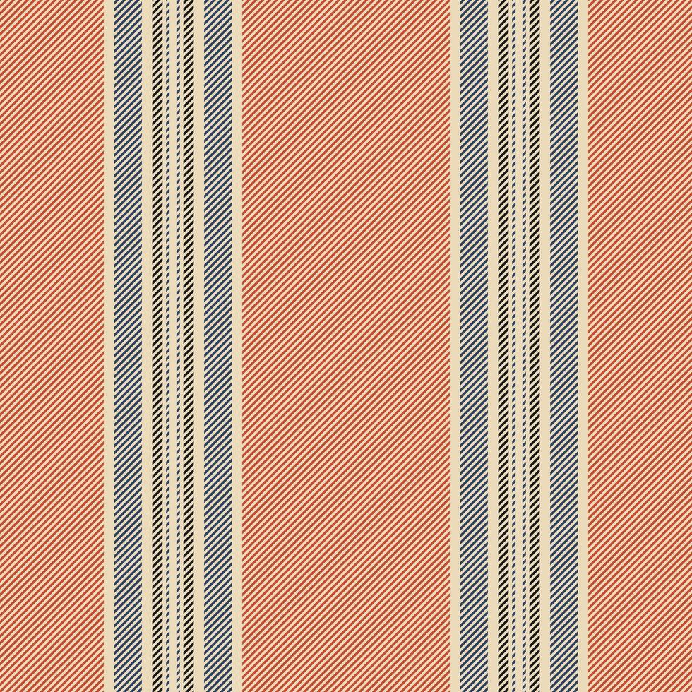 banda Linee sfondo di senza soluzione di continuità tessile modello con un' tessuto verticale vettore struttura.