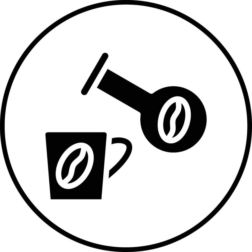 caffè scienza vettore icona