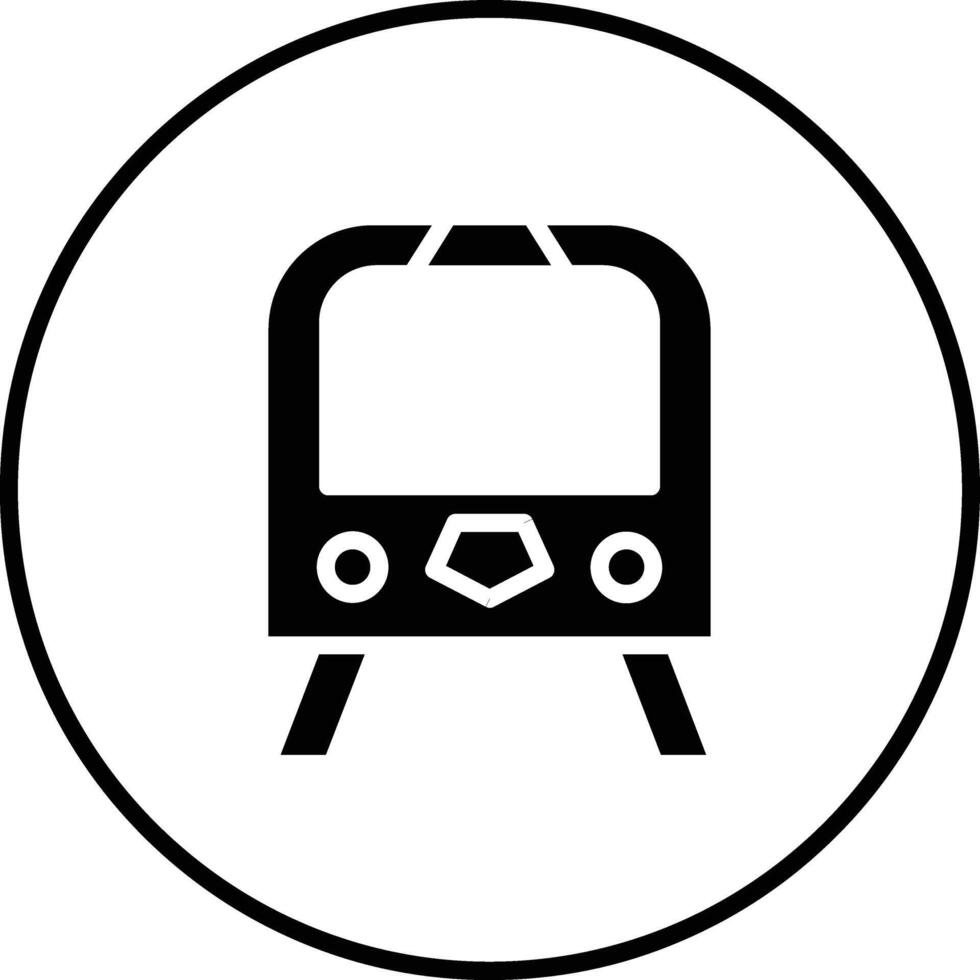 icona del vettore del treno