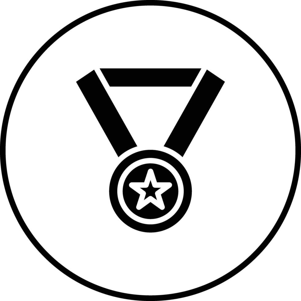 icona vettoriale medaglia
