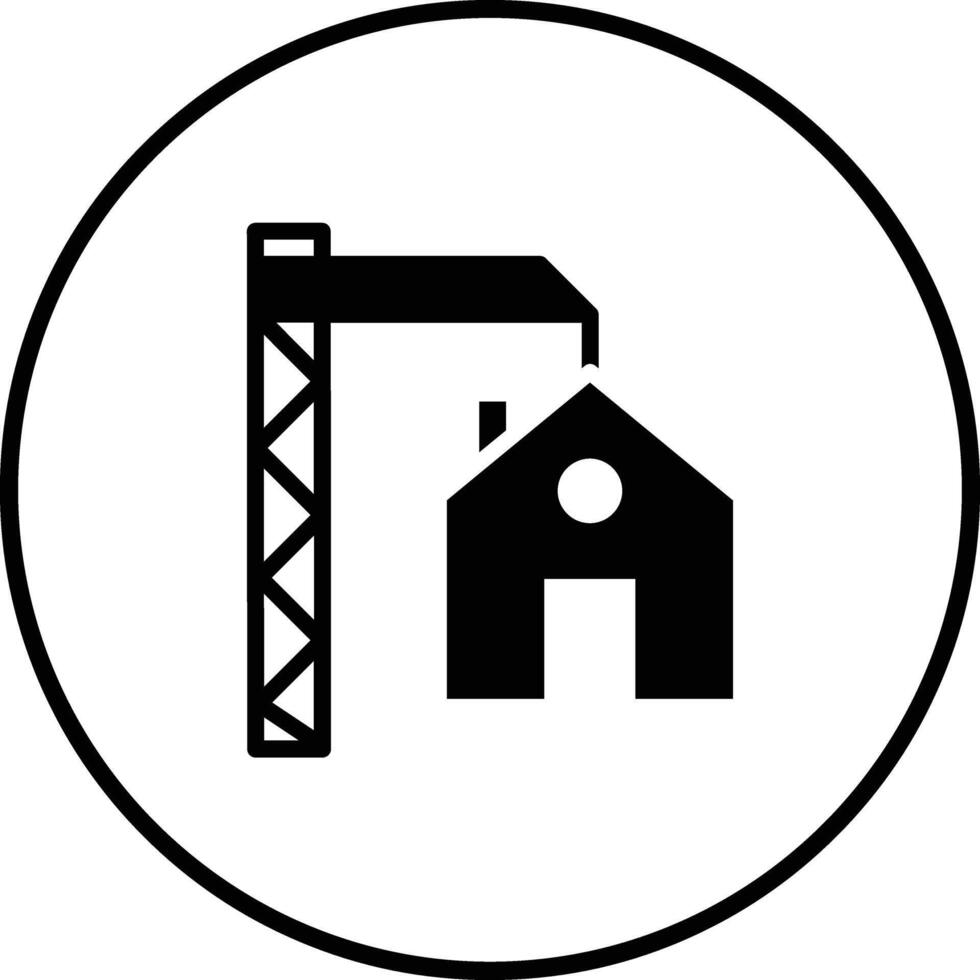 Casa costruzione vettore icona