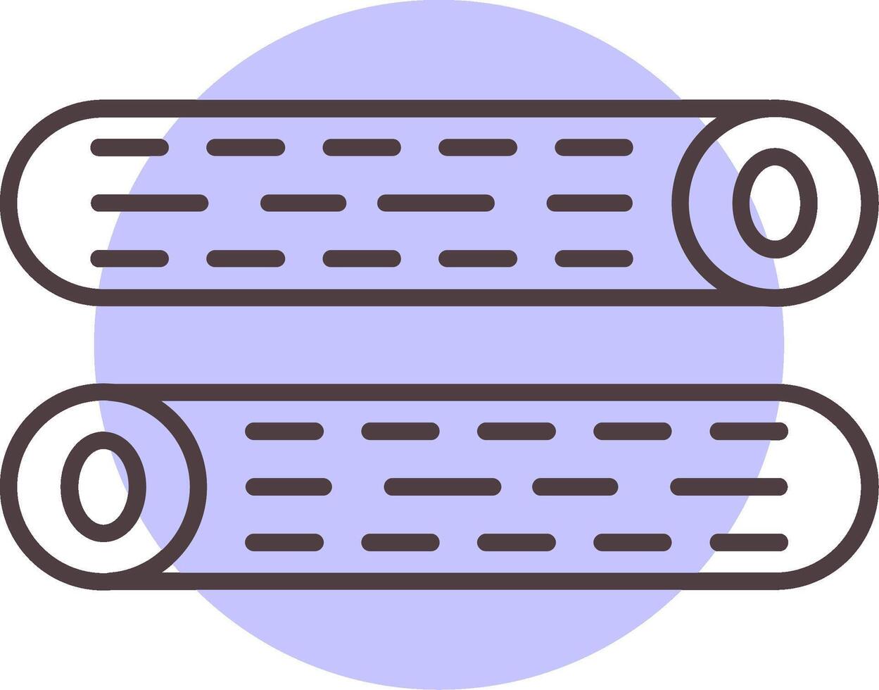 legna log linea forma colori icona vettore