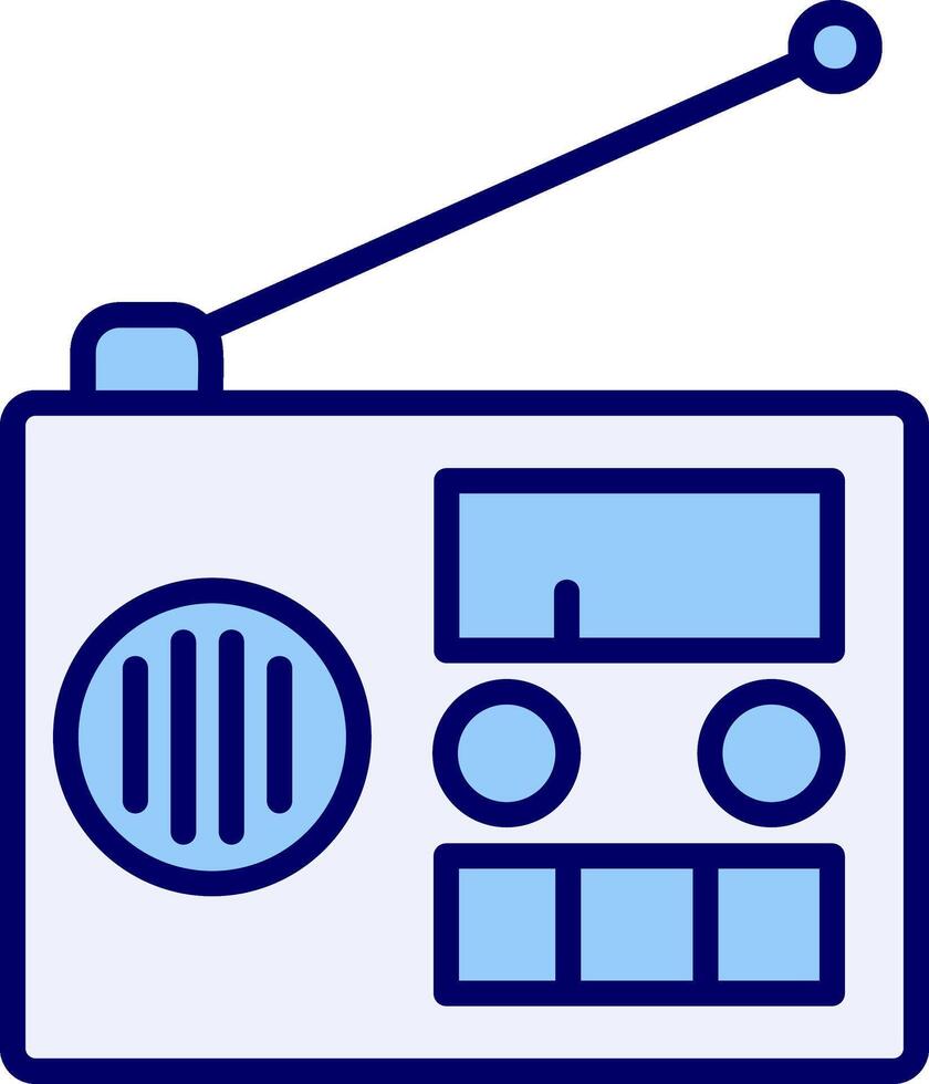 Radio vecto icona vettore