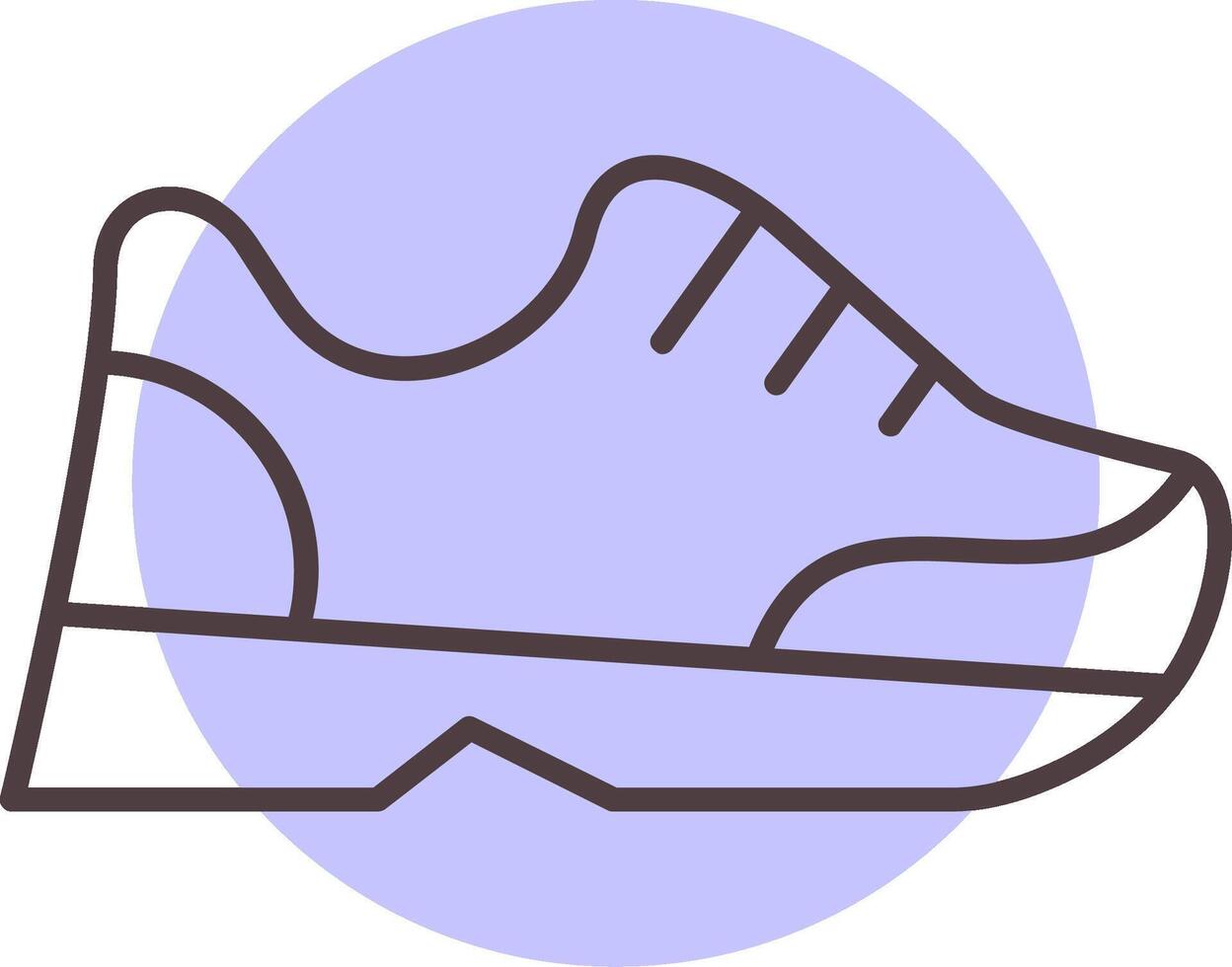 jogging linea forma colori icona vettore