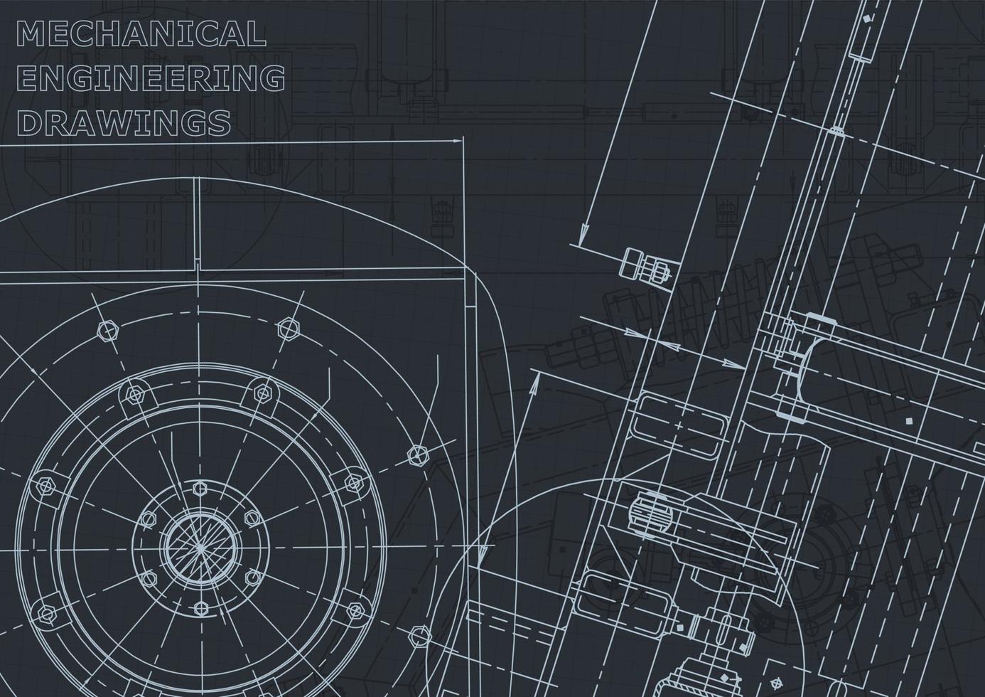 sistemi di progettazione assistita da computer. planimetria. stile ufficiale vettore