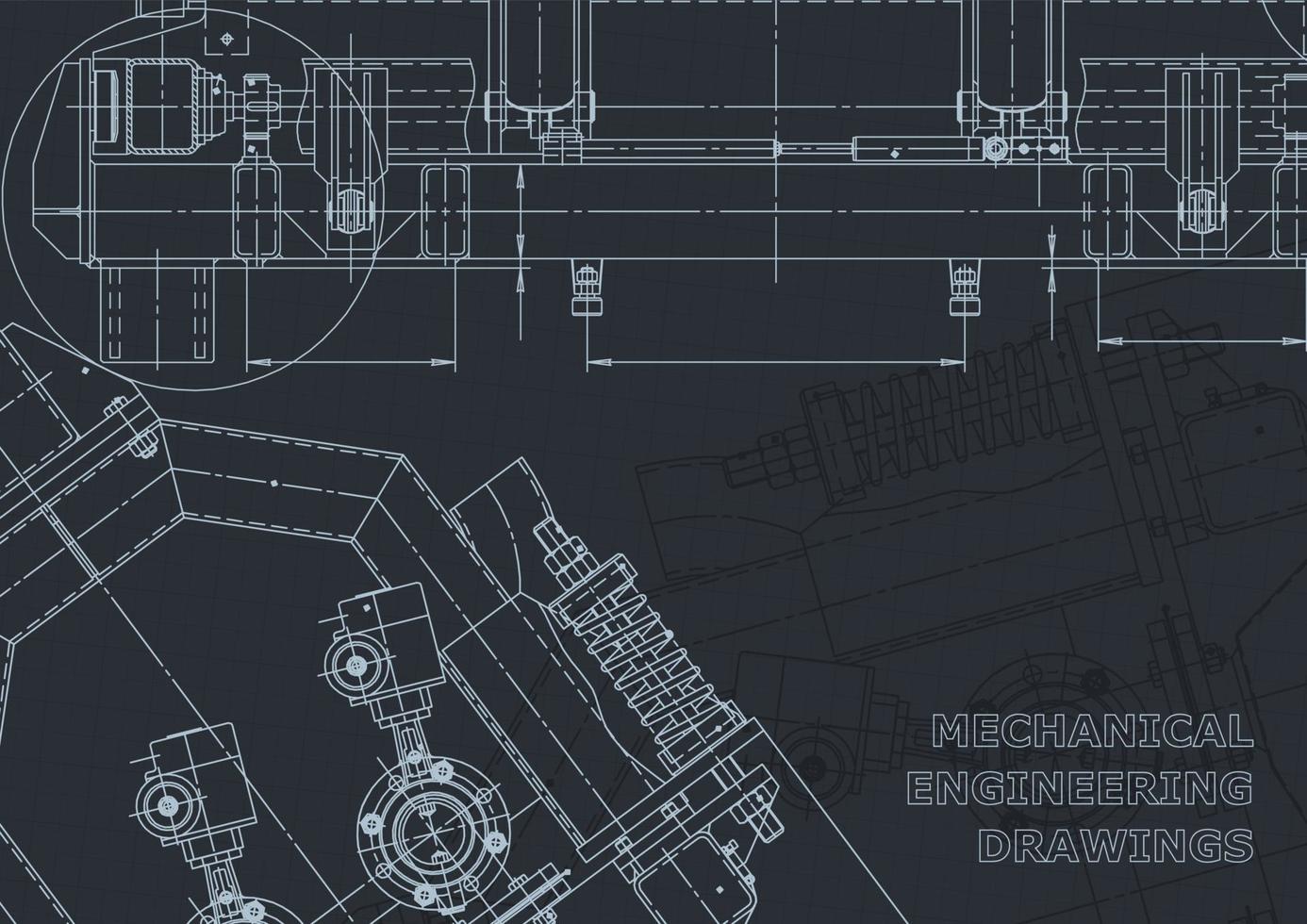 sistemi di progettazione assistita da computer. planimetria. stile ufficiale vettore