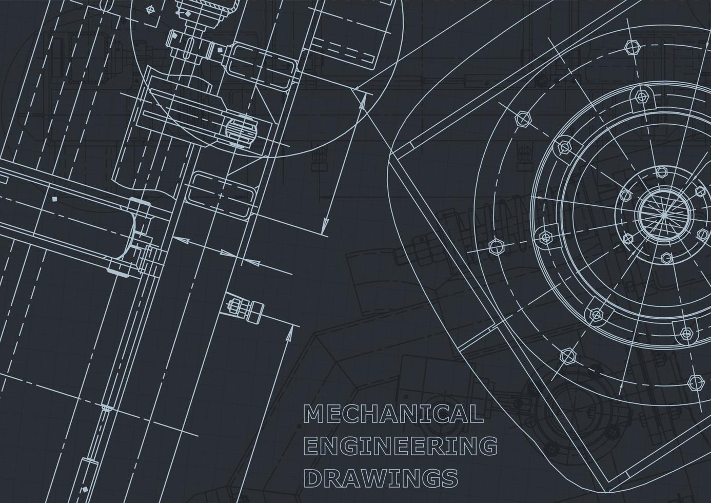 sistemi di progettazione assistita da computer. planimetria. stile ufficiale vettore