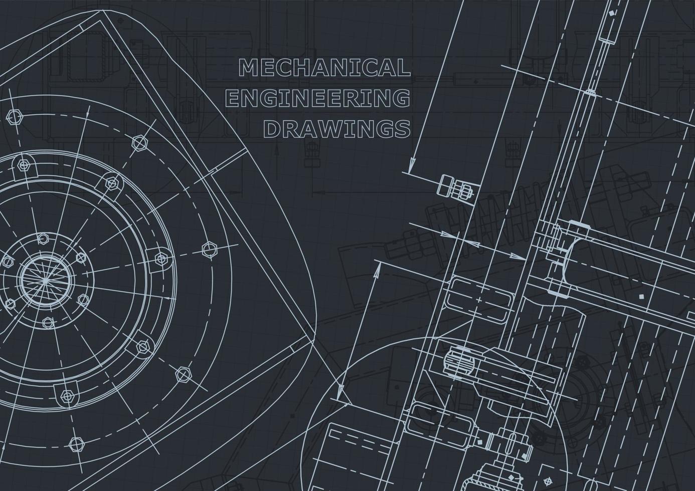 sistemi di progettazione assistita da computer. planimetria. stile ufficiale vettore