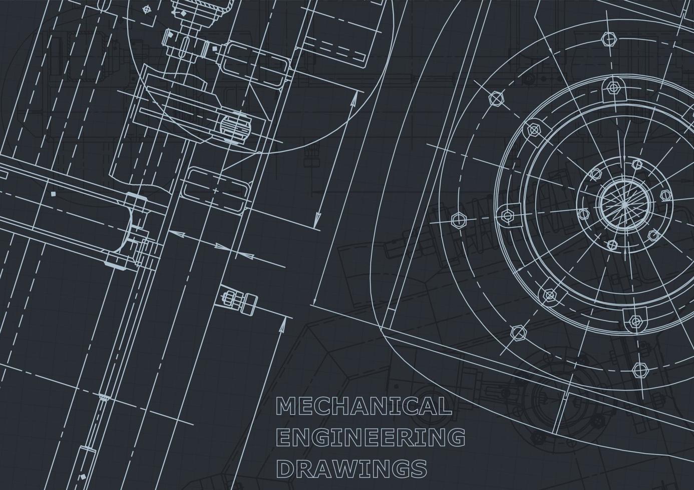 sistemi di progettazione assistita da computer. planimetria. stile ufficiale vettore