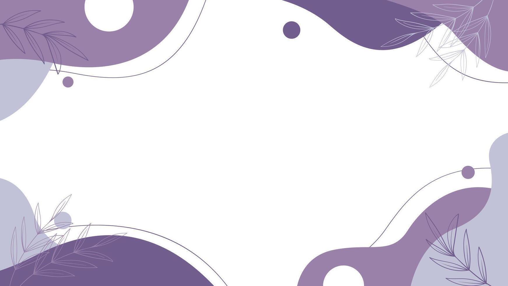 minimalista astratto biologico sfondo. vettore illustrazione fondale nel pastello viola colori. adatto per modello disegno, copertine, manifesti, presentazioni, striscioni, e altri