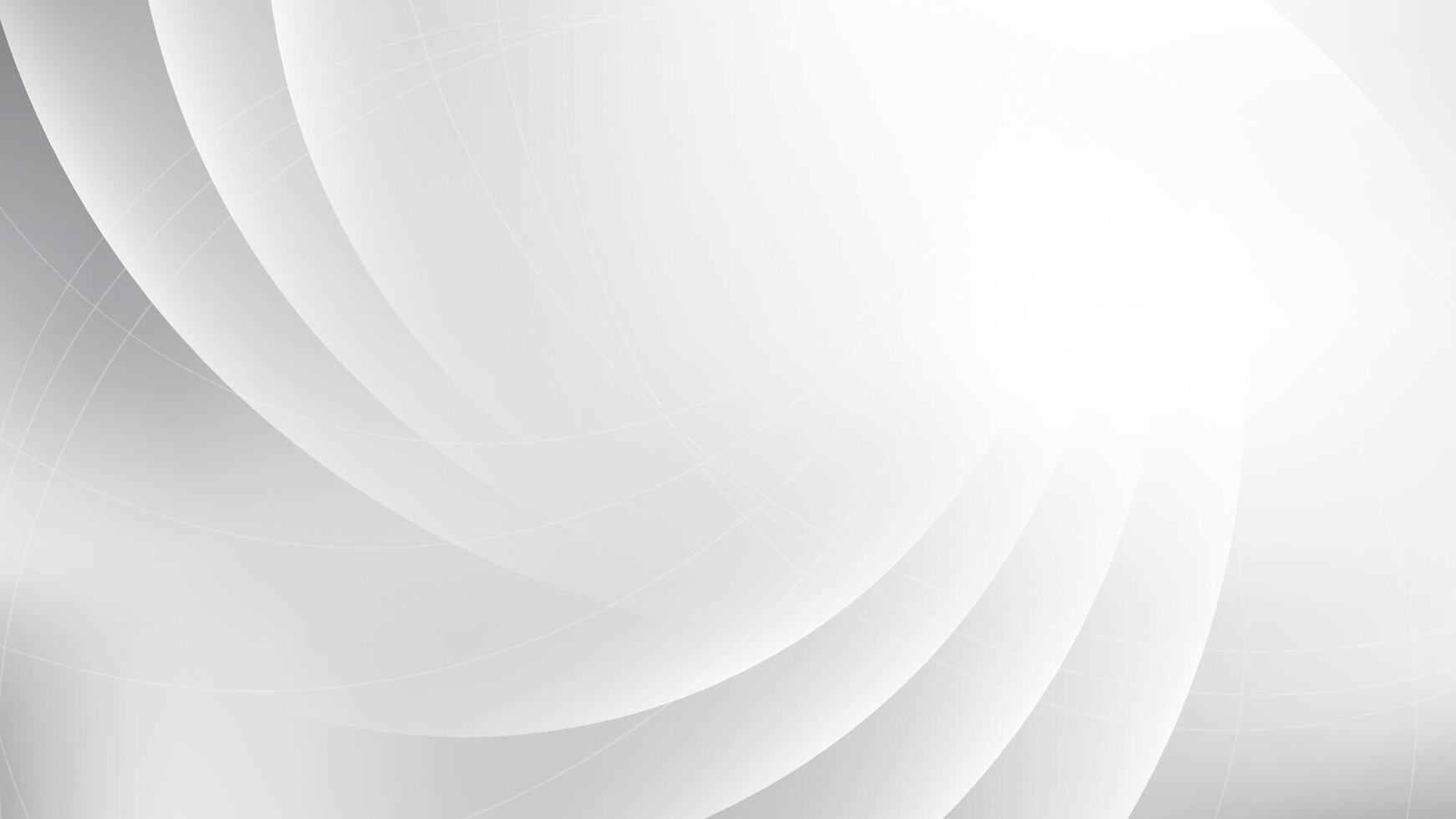 astratto bianca e grigio colore, moderno design strisce sfondo con il giro forma. vettore illustrazione.