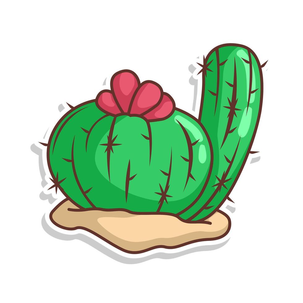 cactus illustrazione arte. vettore design