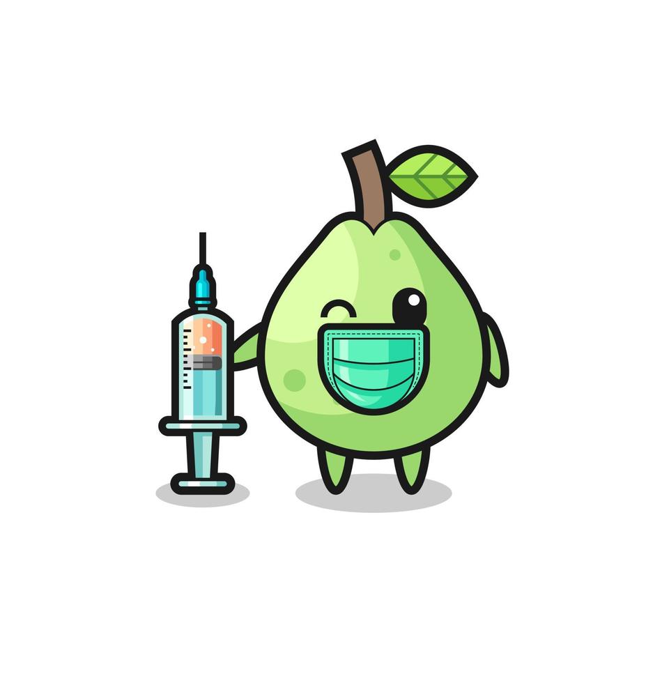 mascotte guava come vaccinatore vettore