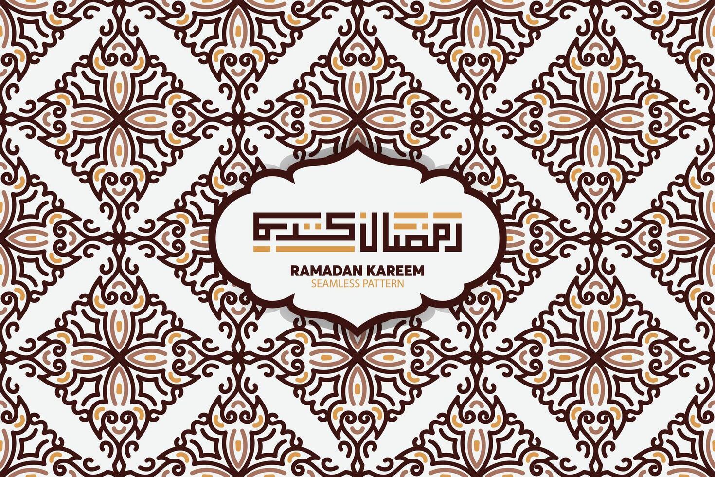 Ramadan kareem. islamico saluto carta modello con Ramadan per sfondo design. manifesto, media striscione. vettore illustrazioni.