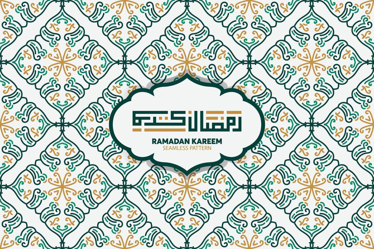 Ramadan kareem. islamico saluto carta modello con Ramadan per sfondo design. manifesto, media striscione. vettore