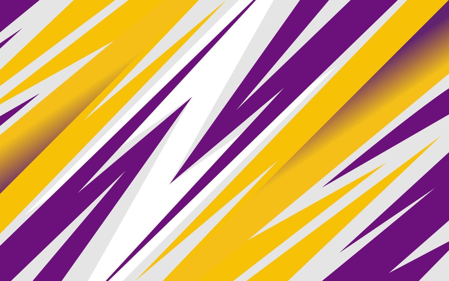 giallo sport astratto bandiera sfondo design. moderno geometrico forme vettore