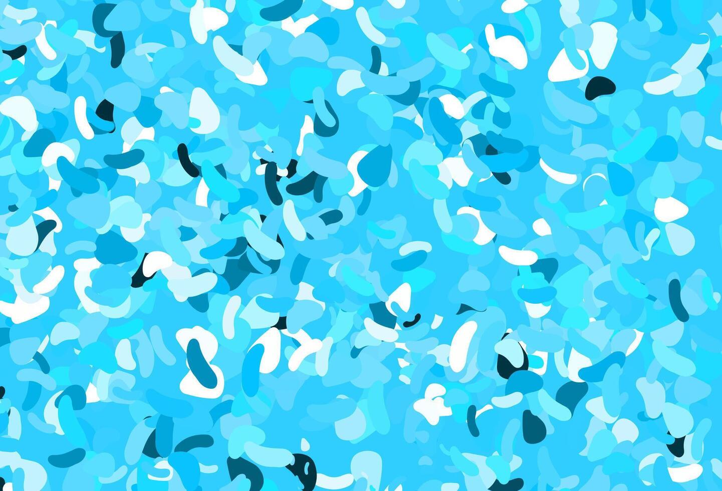 sfondo vettoriale azzurro con forme astratte.