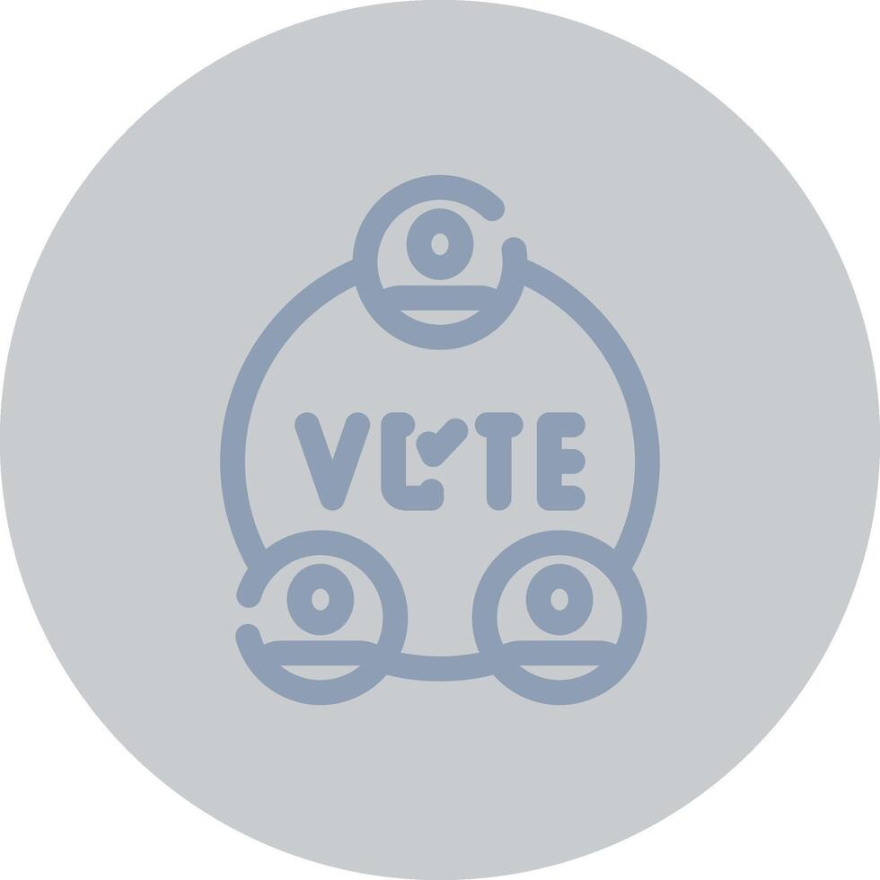 elezioni creativo icona design vettore