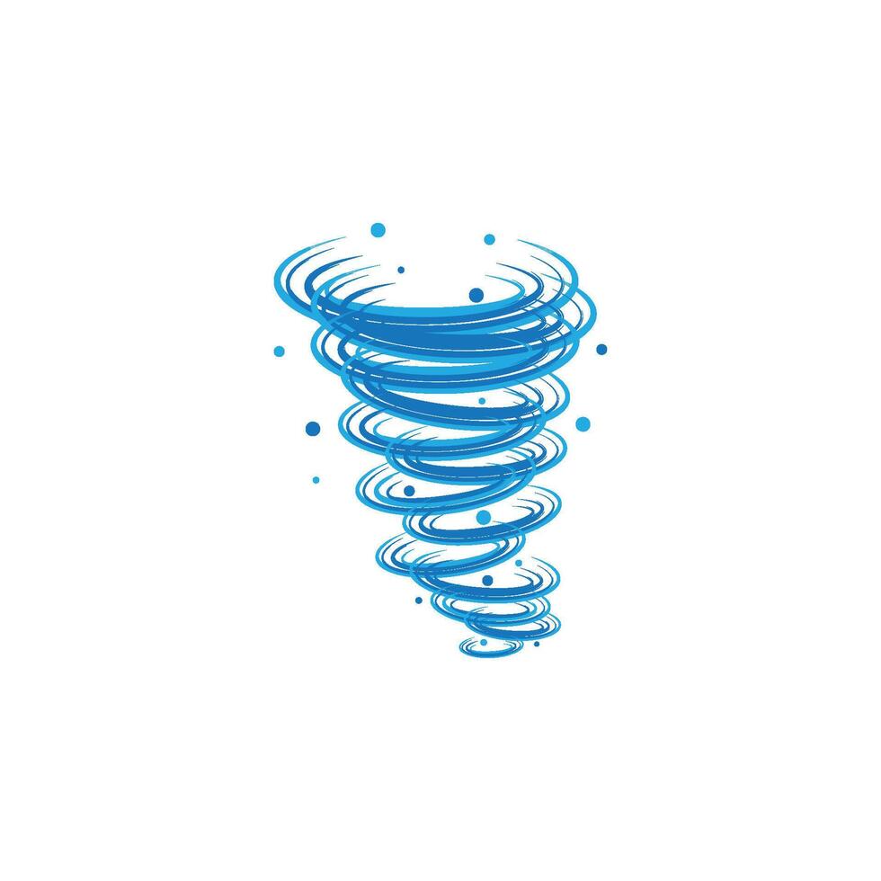 tornado logo simbolo vettore illustrazione design