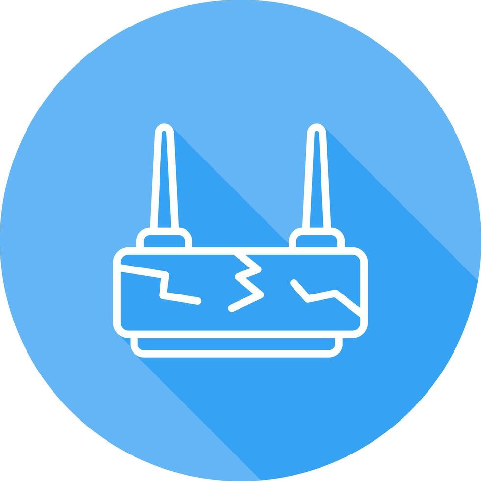 router dispositivo vettore icona