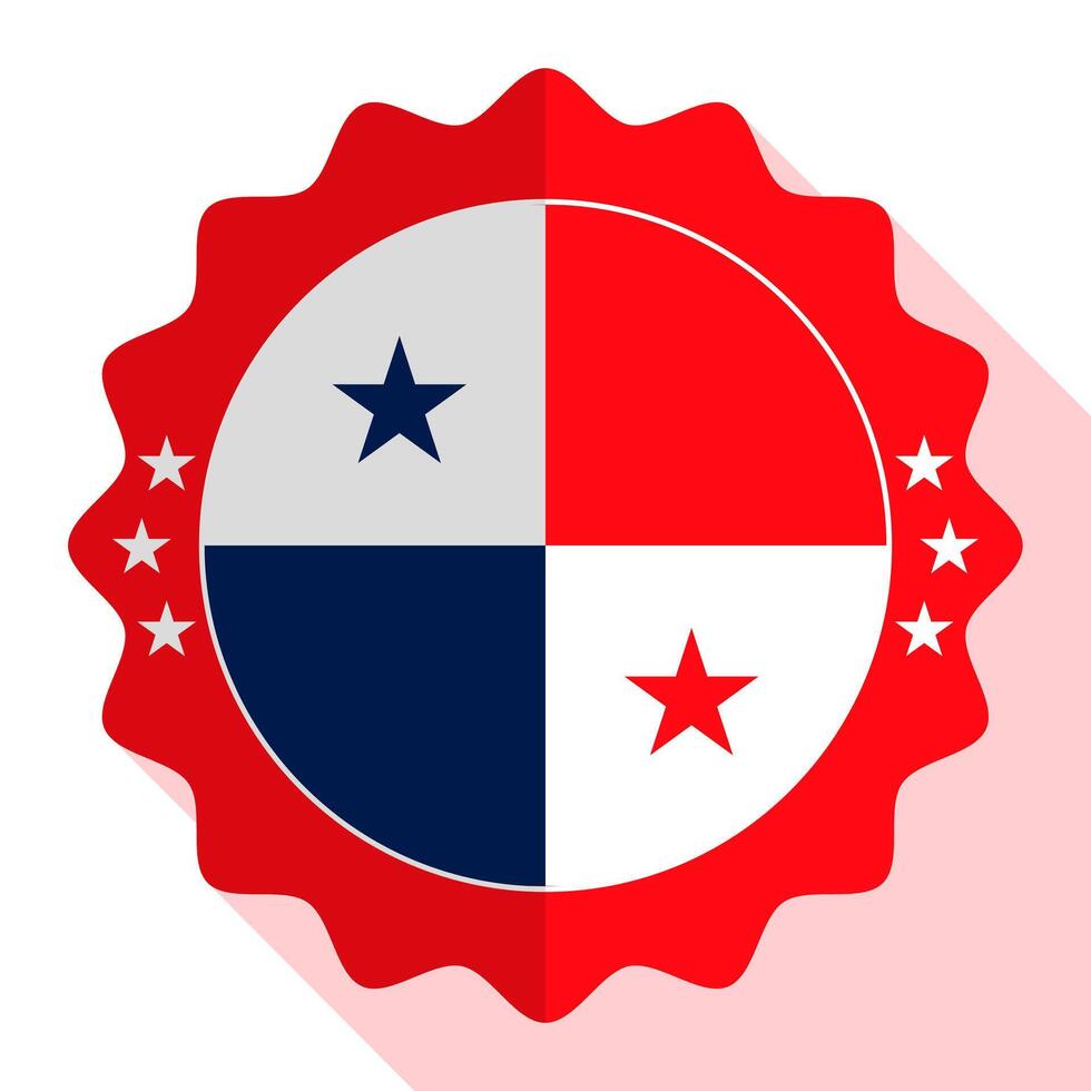 Panama qualità emblema, etichetta, cartello, pulsante. vettore illustrazione.