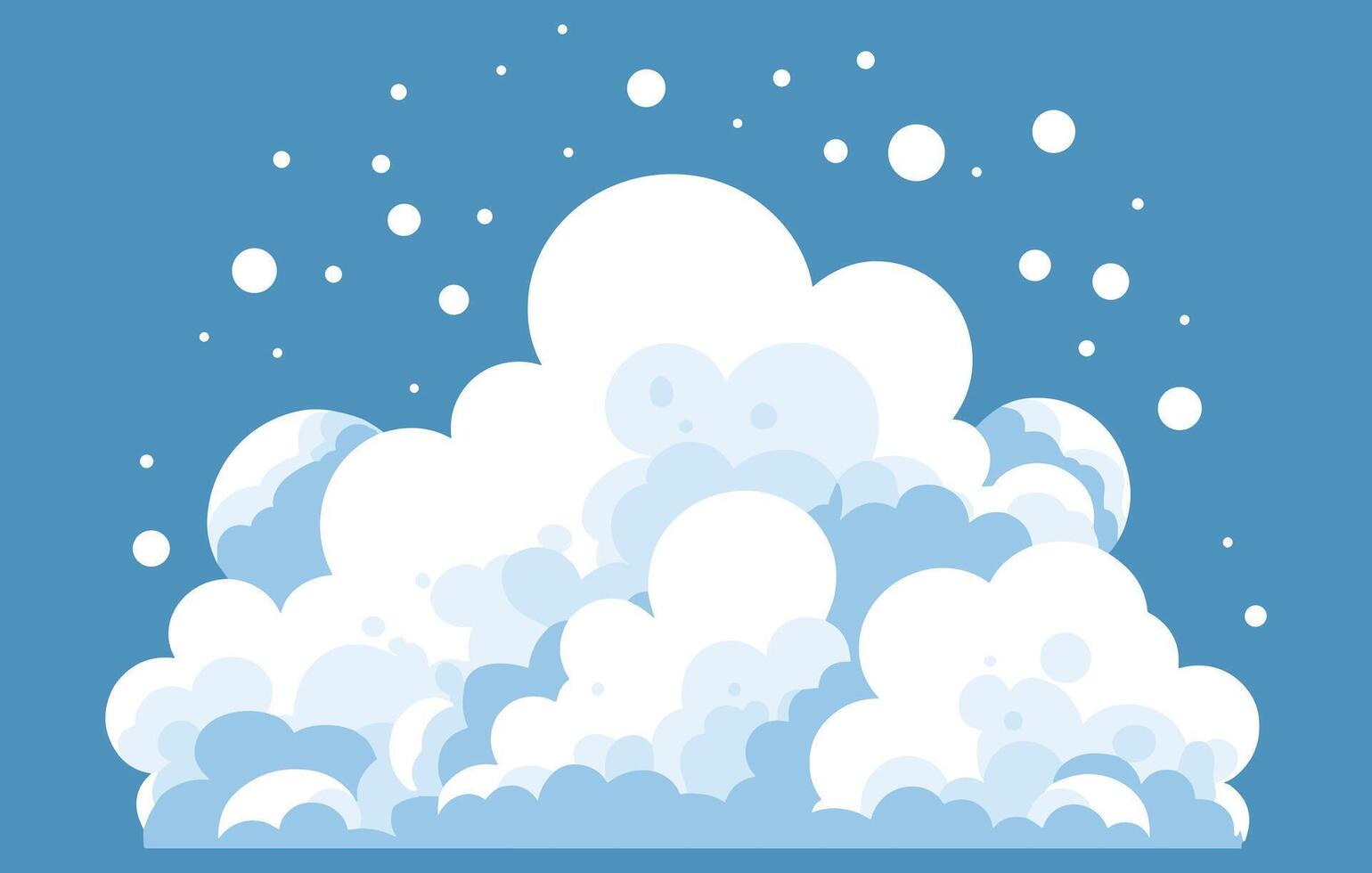 nube e freddo vettore.cloud icona. vettore illustrazione.