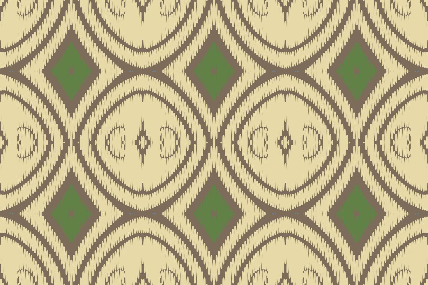 modello etnico ikat senza cuciture in tribale. design per sfondo, carta da parati, illustrazione vettoriale, tessuto, abbigliamento, moquette, tessuto, batik, ricamo. vettore