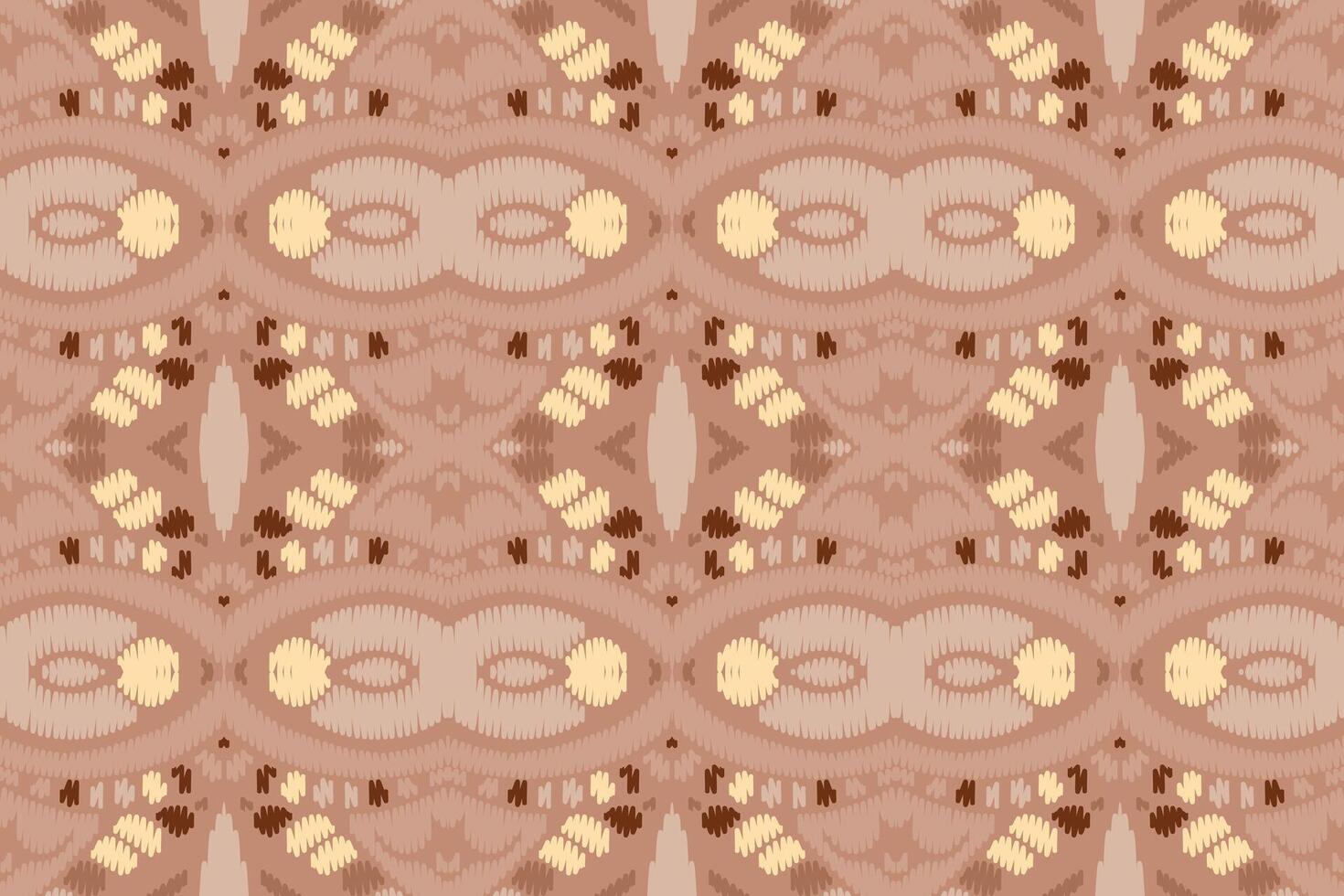 ikat disegno geometrico astratto ricamo etnico. Tappeto In Tessuto Azteco Mandala Ornamento Chevron Decorazione Tessile Carta Da Parati. tribale boho nativo etnico turchia tradizionale vettore sfondo