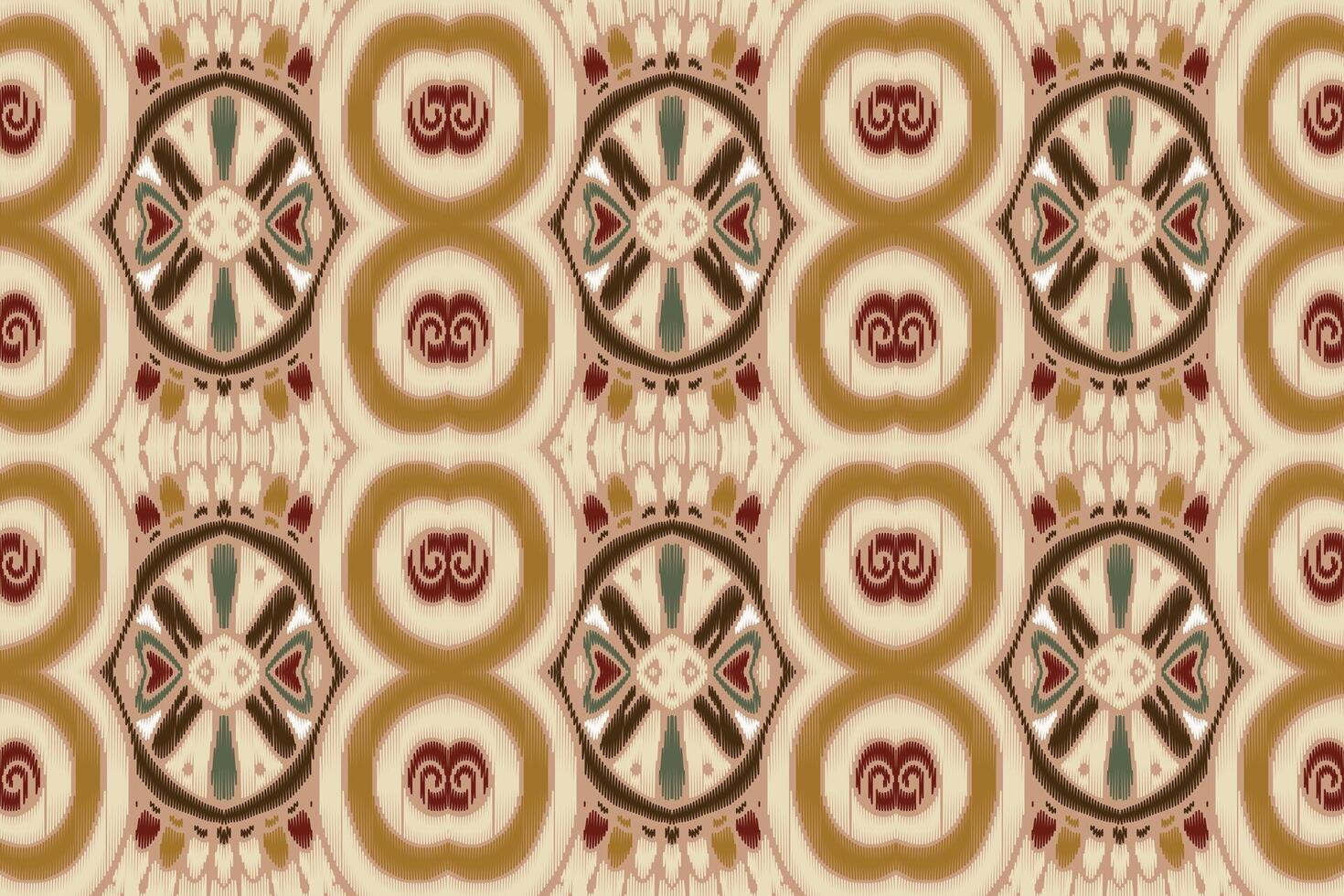 etnico ikat senza soluzione di continuità modello nel tribale. americano, messicano stile. azteco geometrico ornamento Stampa. vettore