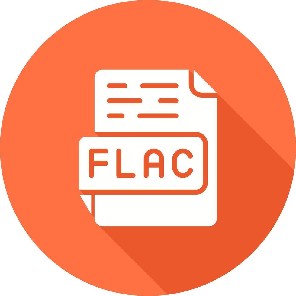 flac vettore icona