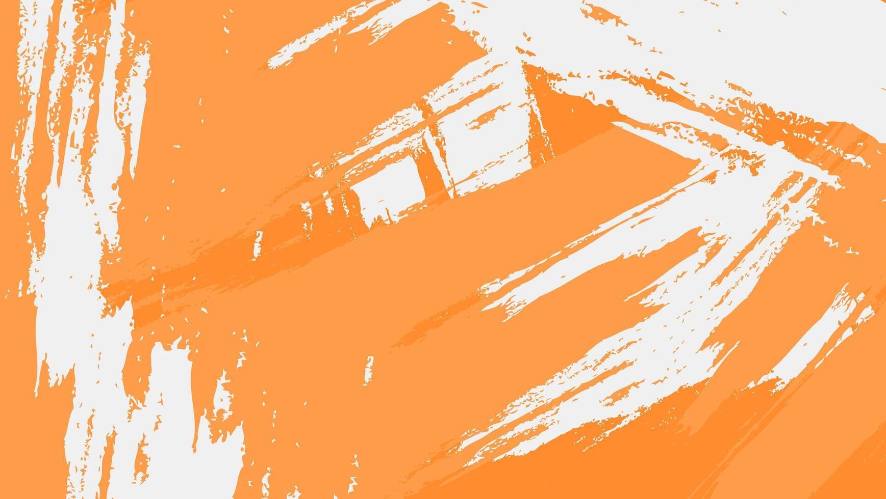 astratto arancia ruvido grunge struttura sfondo design vettore