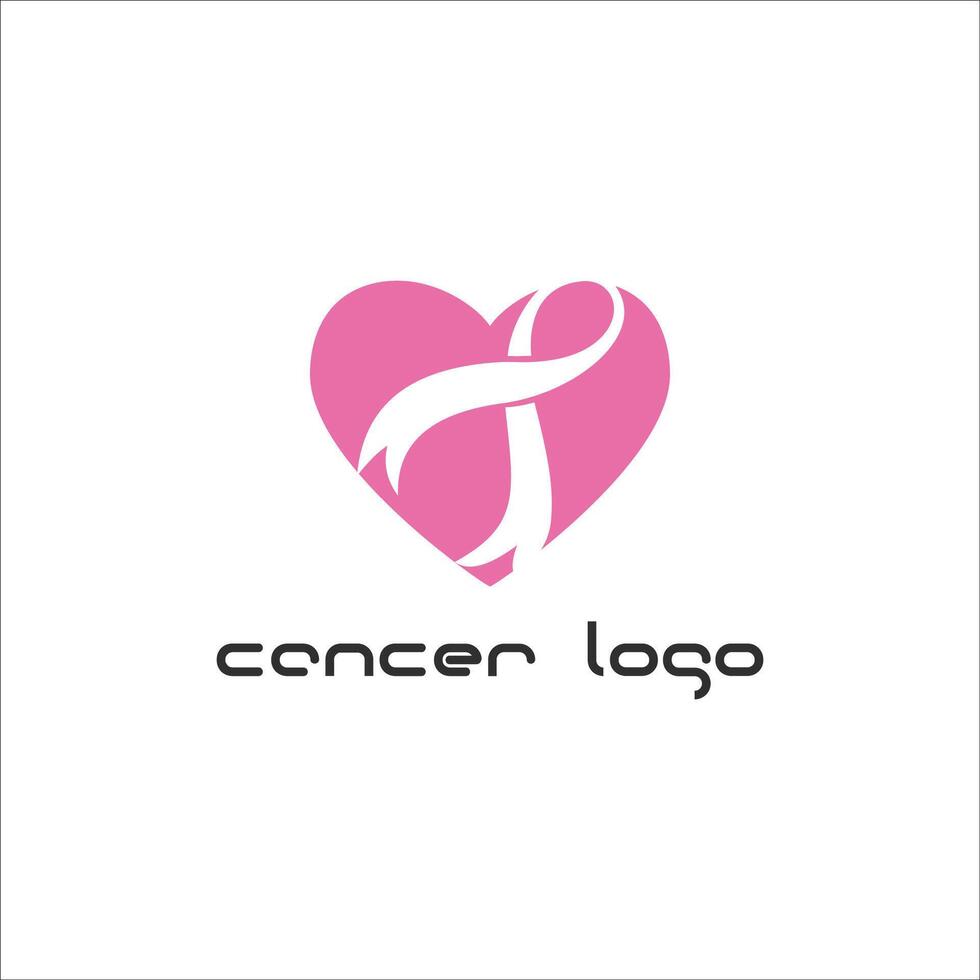 vettore Immagine di icona rosa nastro. cancro consapevolezza desing