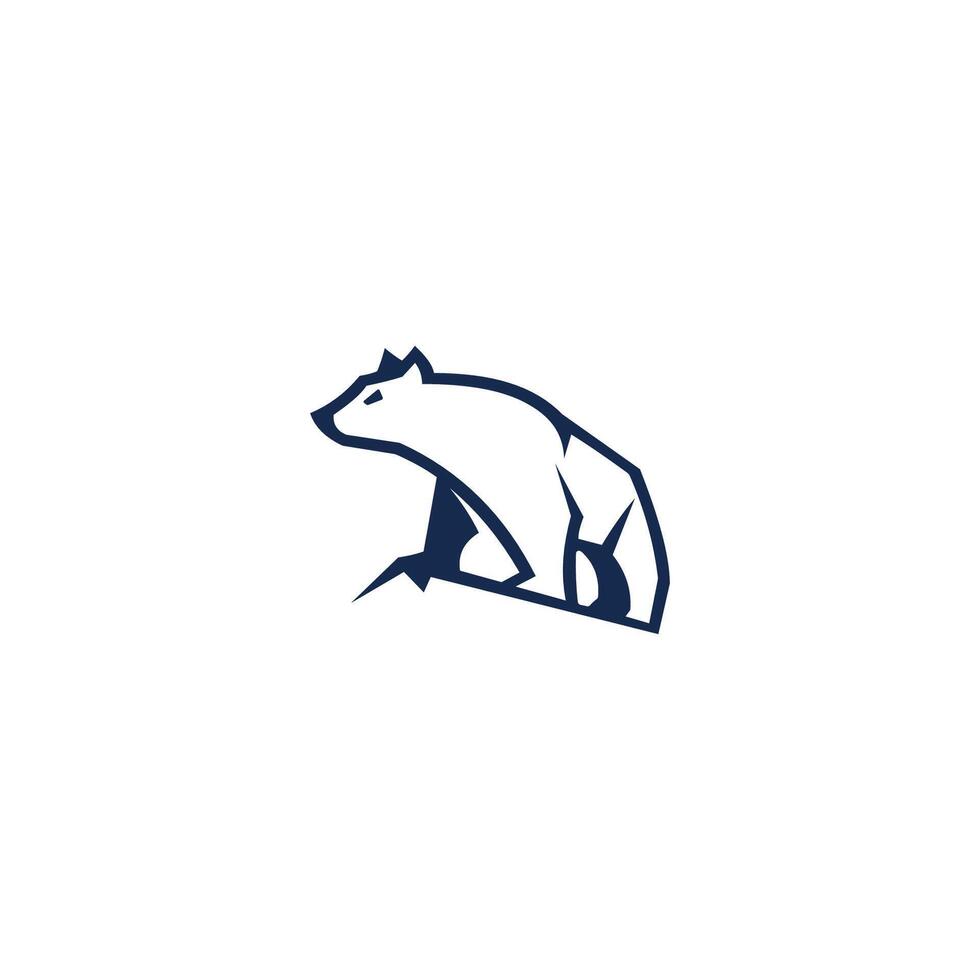 orso logo vettore design modello