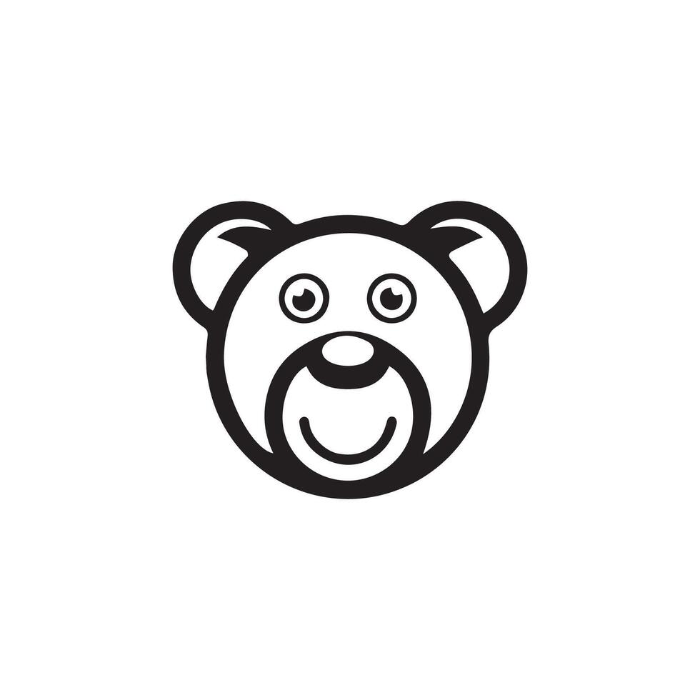 orso logo vettore design modello