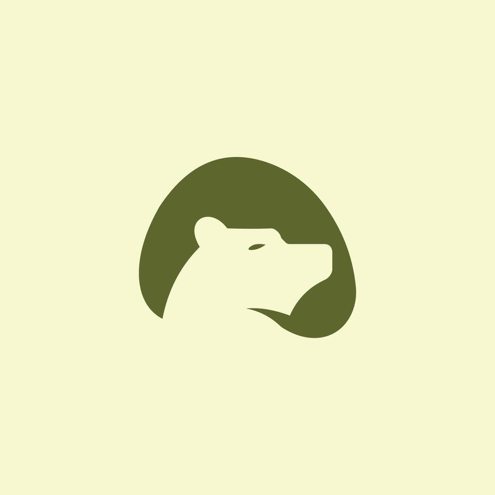 orso logo vettore design modello