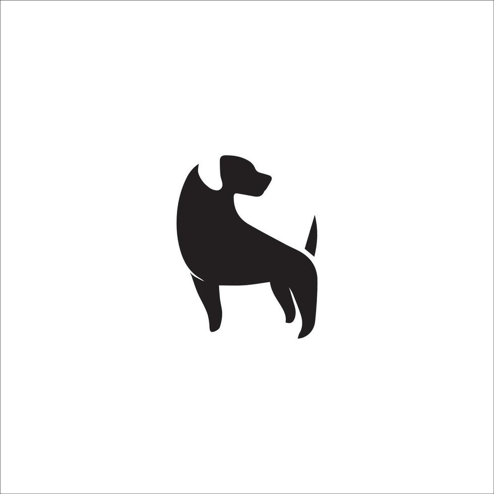 animale cane logo vettore design modelli