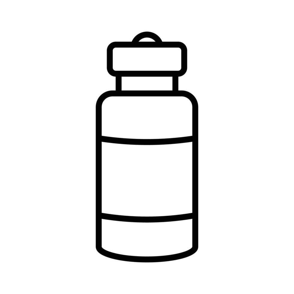 acqua bottiglia icona vettore design modello nel bianca sfondo