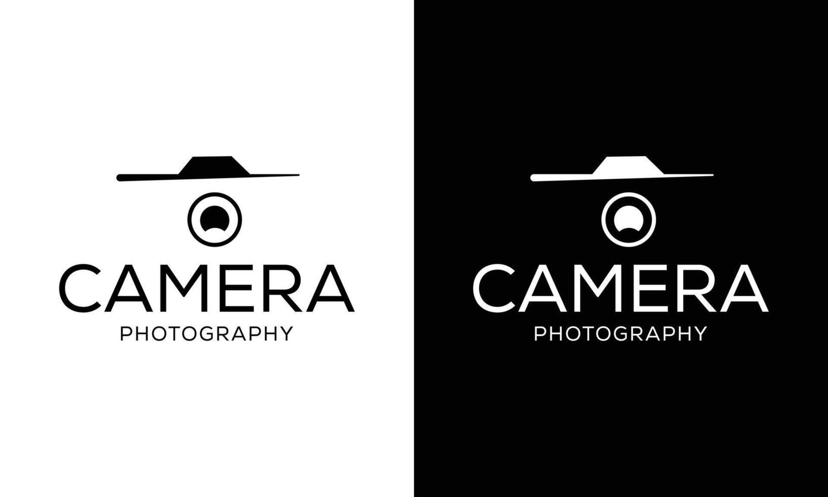 telecamera logo, moderno fotografia firma logo icona vettore