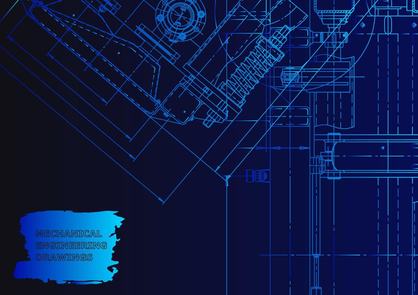 industria della costruzione di macchine. sistemi di progettazione assistita da computer vettore