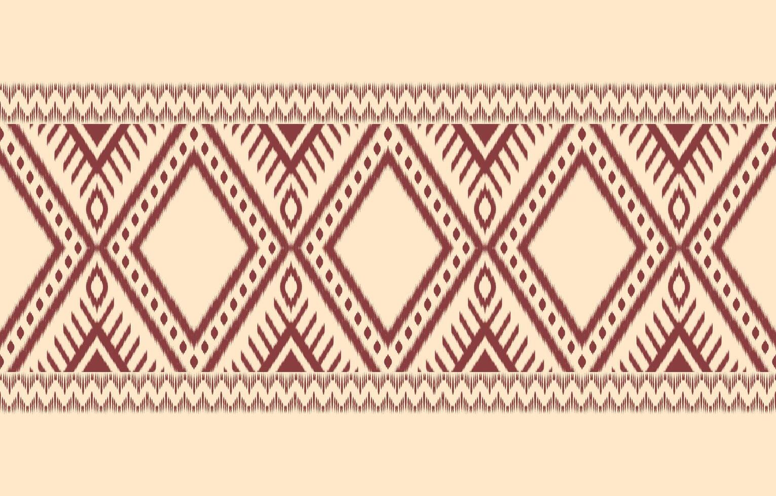etnico astratto ikat arte. azteco ornamento Stampa. geometrico etnico modello senza soluzione di continuità colore orientale. design per sfondo ,tenda, tappeto, sfondo, vestiario, avvolgere, batik, vettore illustrazione.
