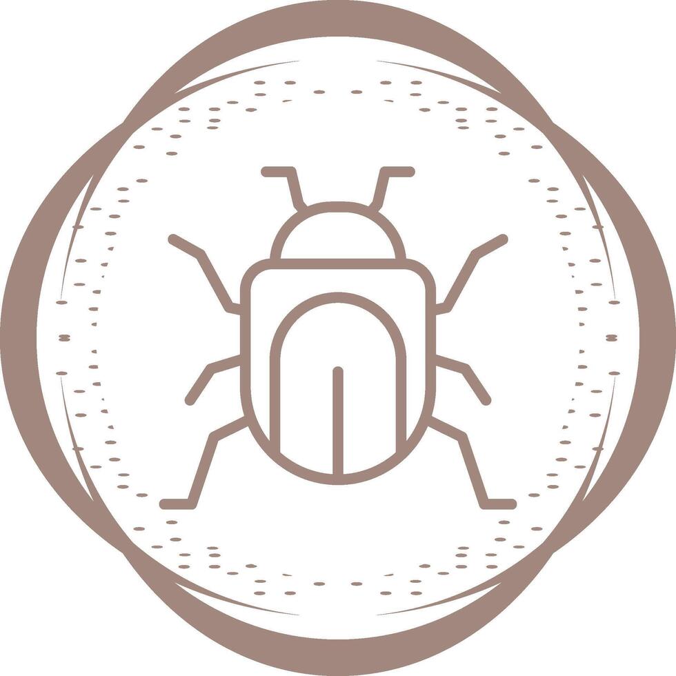 scarabeo vettore icona
