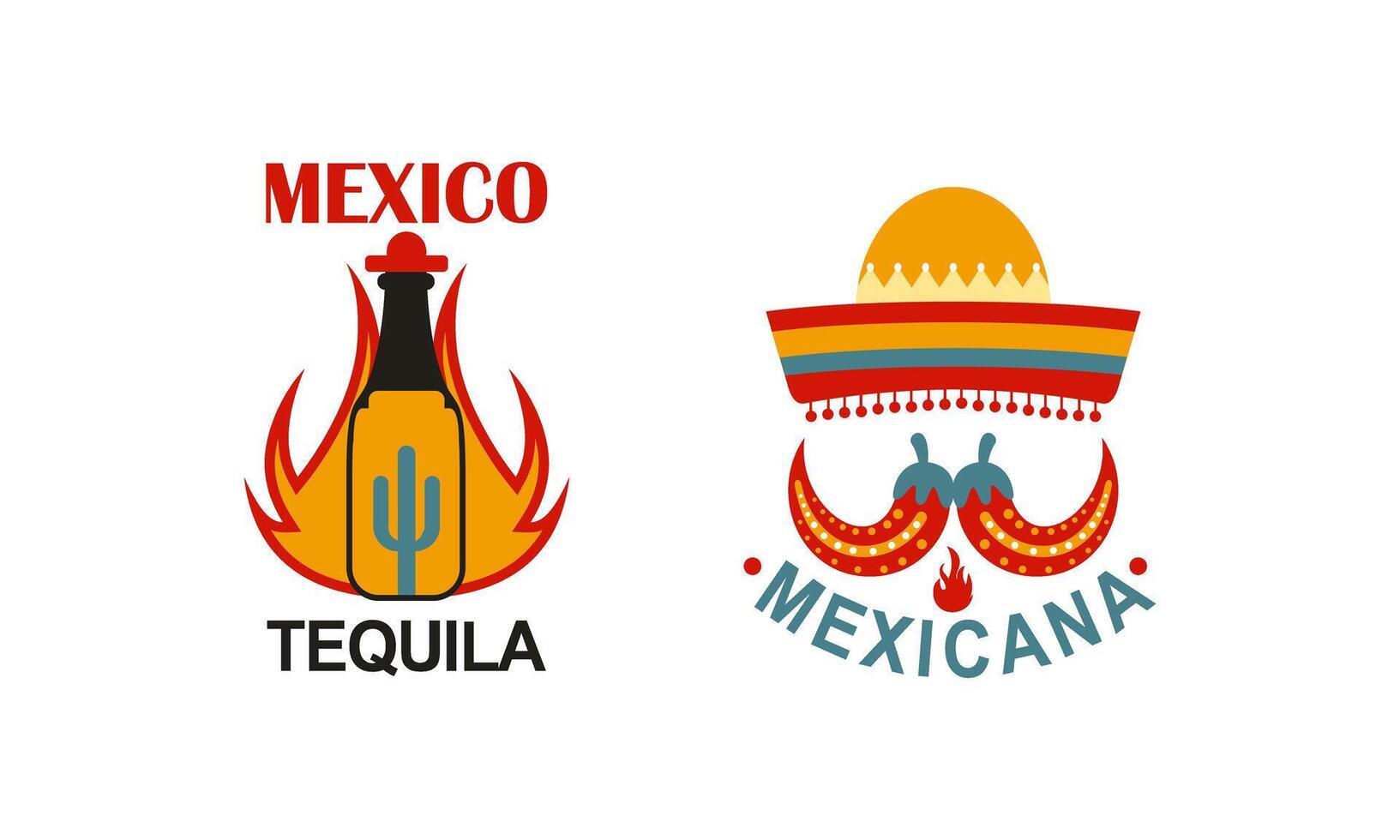 cinco de mayo celebrazione nel Messico. messicano elemento collezione vettore