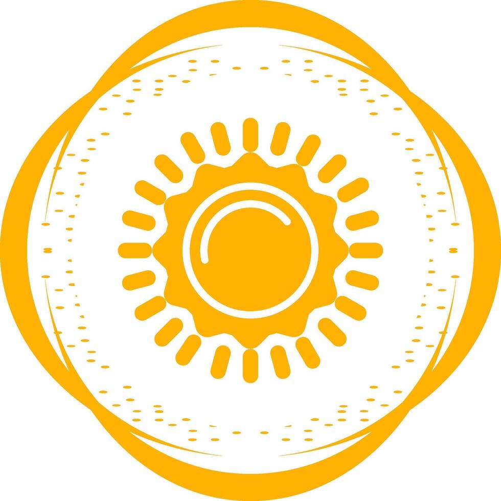 icona di vettore del sole